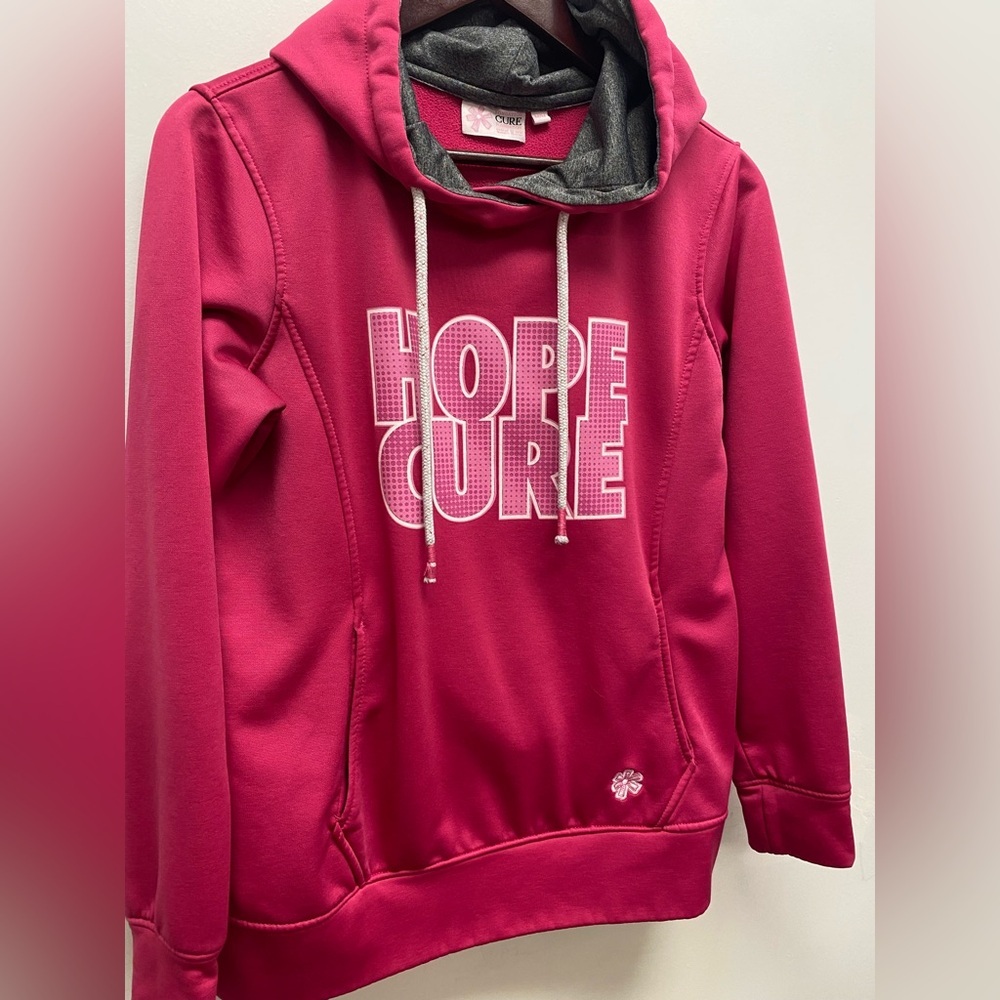 4 for $25 💗 CURE Foundation “Hope Cure” Hoodie 💗 Medium - Picture 3 of 6
